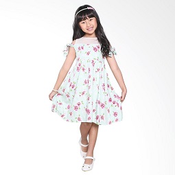 Pretty Girl 2BRITA Brita Casual Woven Dress Anak