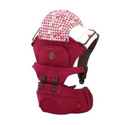 Agabang Mono Hip Seat Baby Carrier Wine Free 10pcs Agabang Exclusive Handkerchief