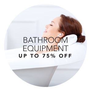 Bathroom Equipment Up To 75% Off