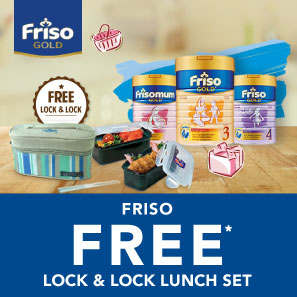 Friso Free Lock & Lock Lunch Set