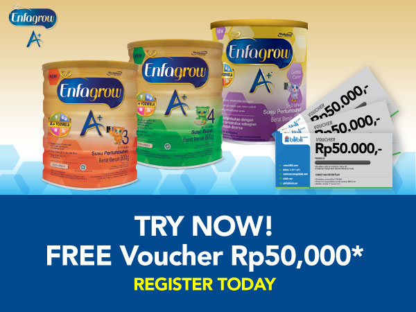 Enfagrow Free Voucher Rp50.000*