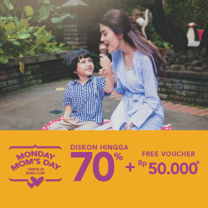 Monday Mom's Day Diskon Hingga 70% + Free Voucher Rp50.000