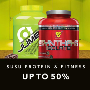 Susu Protein & Fitness Up To 50%
