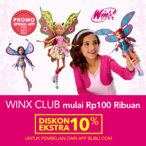 Winx Club Mulai 100Ribuan