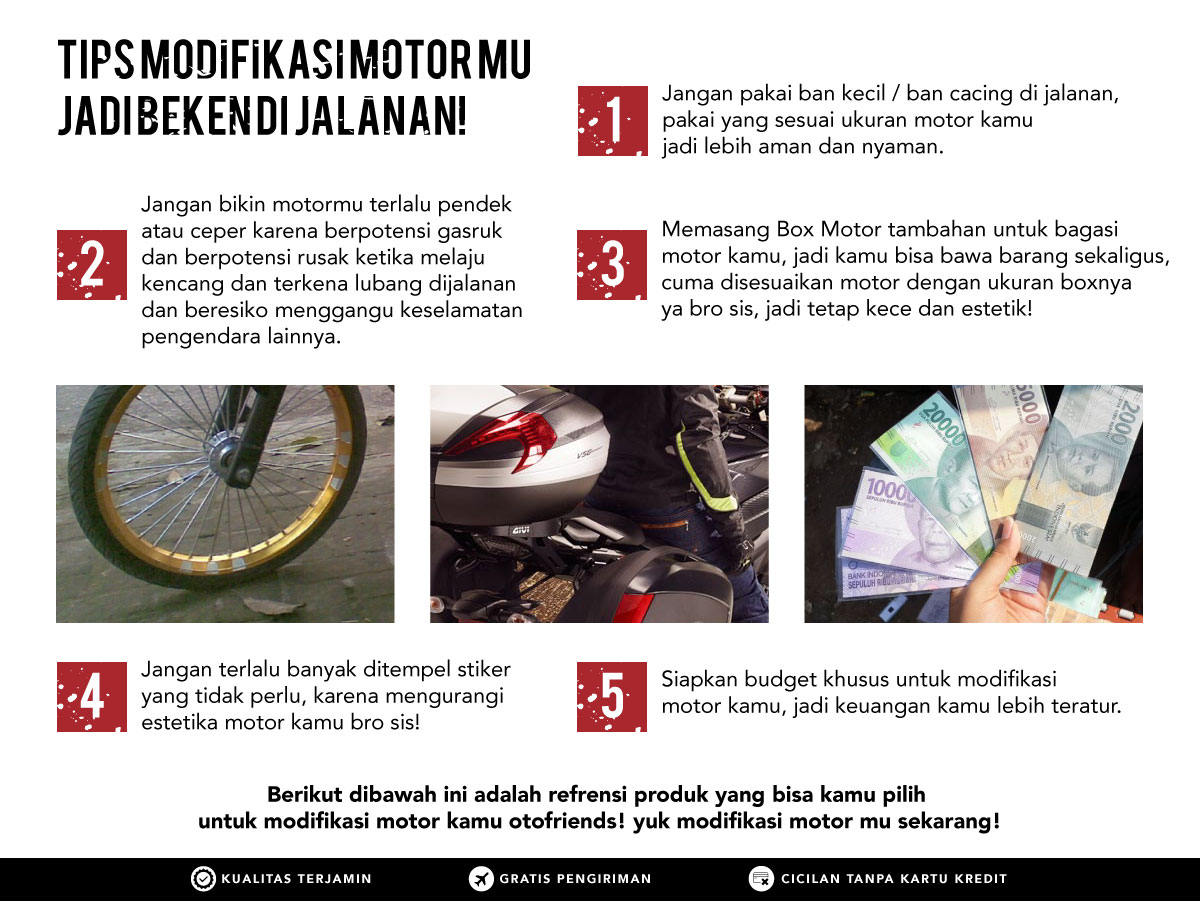 Modifikasi Motor Best Deals Bliblicom