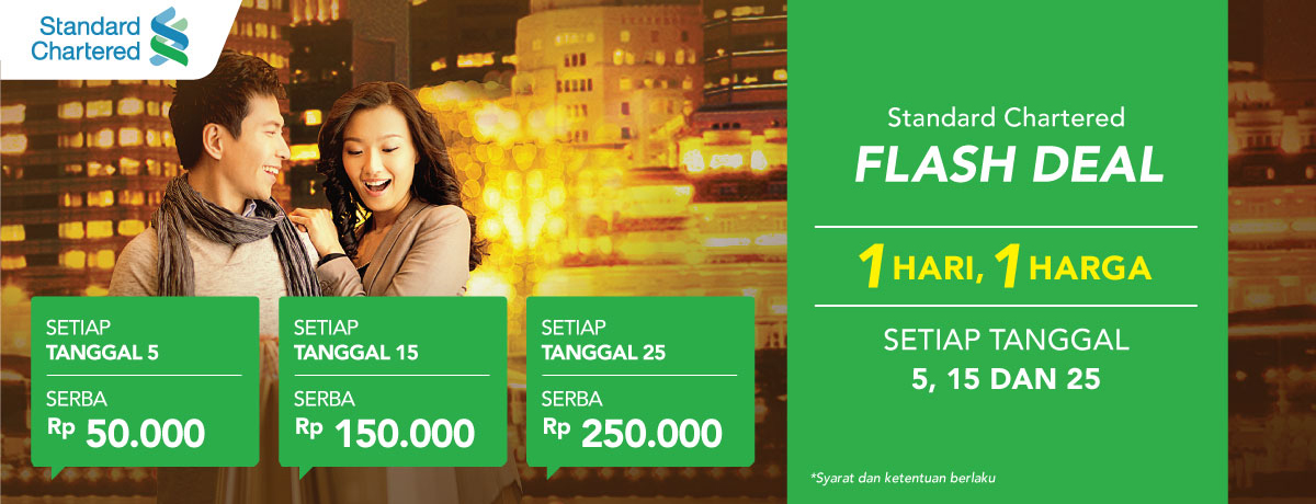 flash deal of April 5th! SERBA 50 RIBU!
