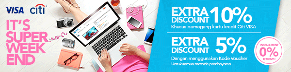 It's Super Weekend Extra Discount 10% & 5%