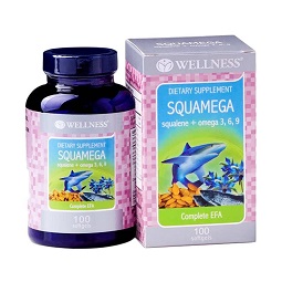 Wellness Squamega Suplemen [100 SOFTGEL]