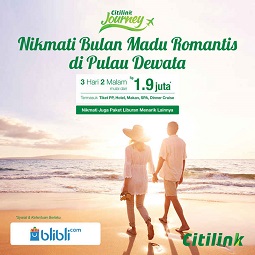 Citilink Paket Honeymoon Bali