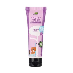 Little Tree Baby Fruity Fresh Grape Toothpaste Pasta Gigi Organik Anak Bayi Balita [12+months/25mL]