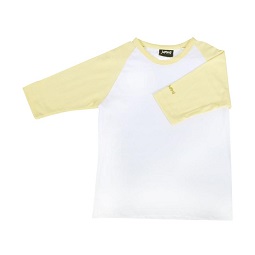 Jumma Kids Raglan Atasan Anak Laki-Laki - White Yellow