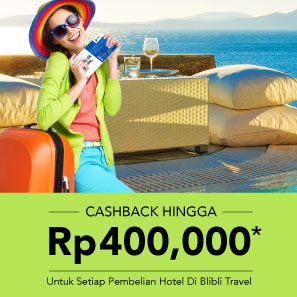 Hotel Promo Cashback 400RIBU