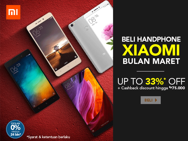 Beli Handphone Xiaomi di Bulan Maret