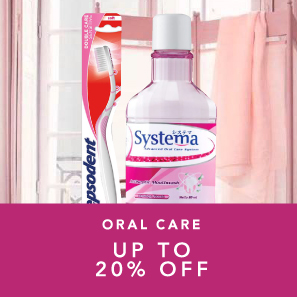 Oral Care Up To 20% OFF
