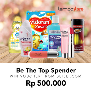 Be The Top Spender Win Blibli.com Voucher Rp500.000