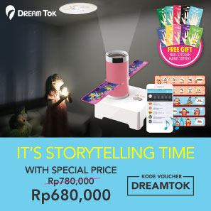 It's Storytelling Time With Special Price Rp680.000