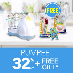 Pumpee 32% OFF + Free Gift