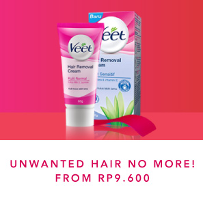 Unwanted Hair No More! From Rp9.600