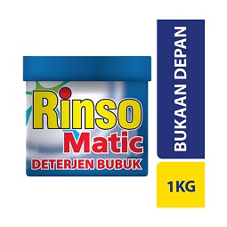 Rinso Matic Deterjen Bubuk Bukaan Depan [1 KG]