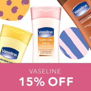 Vaseline 15% OFF