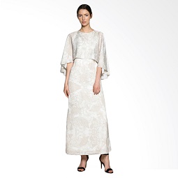 Barli Asmara Miura BAIED Dress012 Dress - Nude off White
