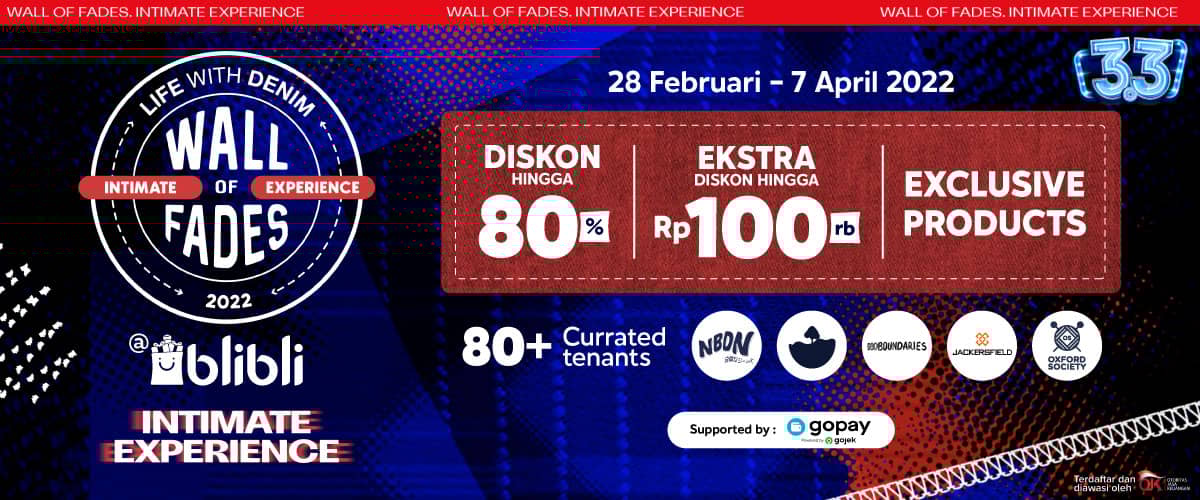 Wall of Fades Terbaru Maret 2022 | Blibli