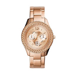 Fossil Ladies Edition D35H1410ES3590LRG Chronograph Jam Tangan Wanita - Rose Gold