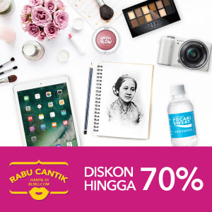 Rabu Cantik Diskon Hingga 70%