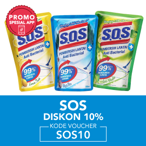 SOS Diskon 10%