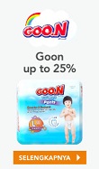 Goon up to 25%