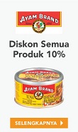 Ayam Brand Diskon Semua Produk 10%