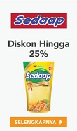 Sedaap Diskon Hingga 25%