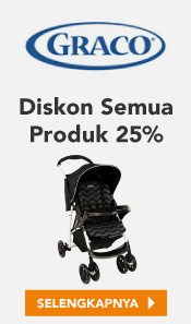 Graco Diskon Semua Produk 25%