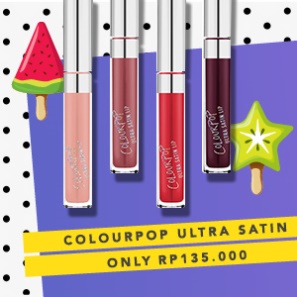 Colourpop Ultra Satin Only Rp135.000