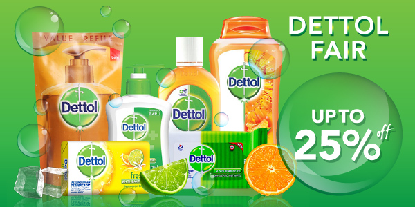 Dettol Fair Up To 25% 
