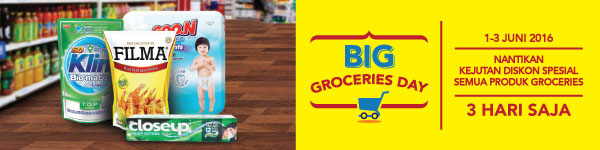 Nantikan Kejutan Big Groceries, Besok!
