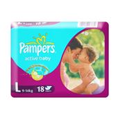 Pampers Popok Active Baby Taped L18 10000264