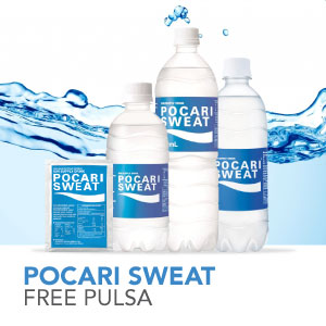 Pocari Sweat Free Pulsa