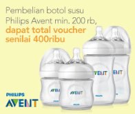 Botol Susu Philips Avent Get Voucher 400K