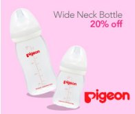 Pigeon Wide Neck Bottle 20%