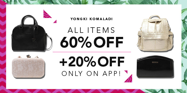 Yongki Komaladi All Item 60% Off