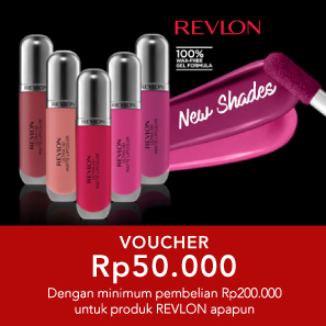 Revlon New Shades Voucher Rp50.000