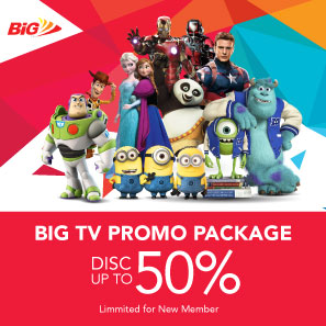 Big TV Promo Package Disc Up To 50%