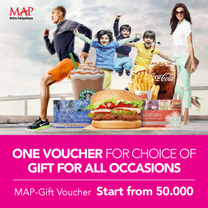 MAP Voucher - One Voucher for Choice of Gift for All Occasions Start from 50.000