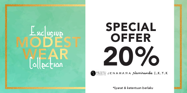 Exclusive Modest Wear Collection Special Offer 20%