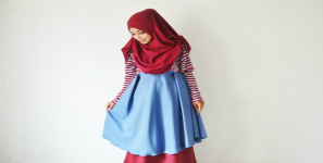 Gamis Lebaran Cantik Wajib Lirik