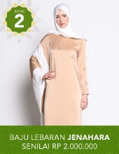 Baju Lebaran Jenahara Senilai Rp2.000.000