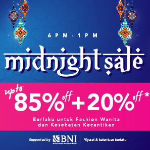 Midnight Sale Up To 85% OFF + 20% OFF