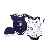 Panna! Euro 2016 Collection GII-PNNE16-CS01 France Creeper Set (3Pcs)