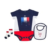 Panna Euro 2016 Collection GII - PNNE16-EO01 France Onesie Set (3Pcs)